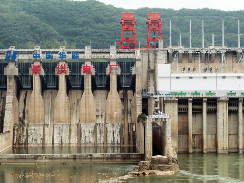 The Jinghong Hydropower Station on the Lancang River, the Chinese part of the Mekong River, in Jinghong city, Xishuangbanna Dai Autonomous Prefecture, southwest China's Yunnan province. Photo: AFP Forum