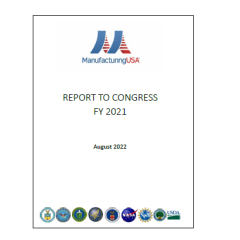 MFG USA Report to Congress 2021 Cover